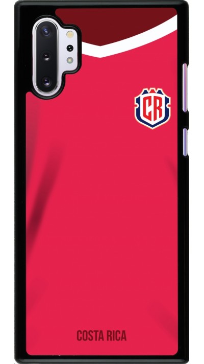 Coque Samsung Galaxy Note 10+ - Maillot de football Costa Rica 2022 personnalisable