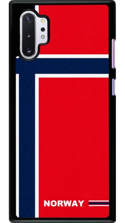 Samsung Galaxy Note 10+ Case Hülle - Norwegen 2026 personalisierbares Fussballtrikot