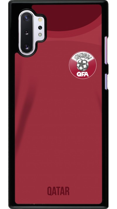 Samsung Galaxy Note 10+ Case Hülle - Katar 2022 personalisierbares Fussballtrikot