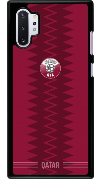 Samsung Galaxy Note 10+ Case Hülle - Qatar 2026 personalisierbares Fussballtrikot