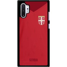 Samsung Galaxy Note 10+ Case Hülle - Serbien 2022 personalisierbares Fussballtrikot