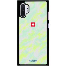 Samsung Galaxy Note 10+ Case Hülle - Schweiz Away 2026 personalisierbares Fussballtrikot