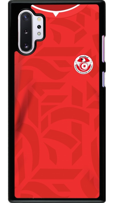 Samsung Galaxy Note 10+ Case Hülle - Tunesien 2022 personalisierbares Fussballtrikot