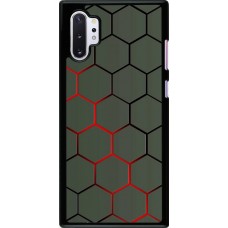 Coque Samsung Galaxy Note 10+ - Geometric Line red
