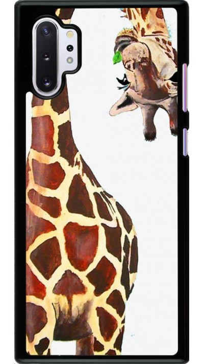 Hülle Samsung Galaxy Note 10+ - Giraffe Fit