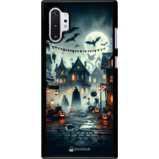 Samsung Galaxy Note 10+ Case Hülle - Halloween Spukstadt