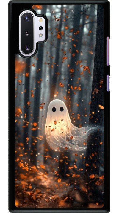 Samsung Galaxy Note 10+ Case Hülle - Halloween 2025 Ghost in the forest