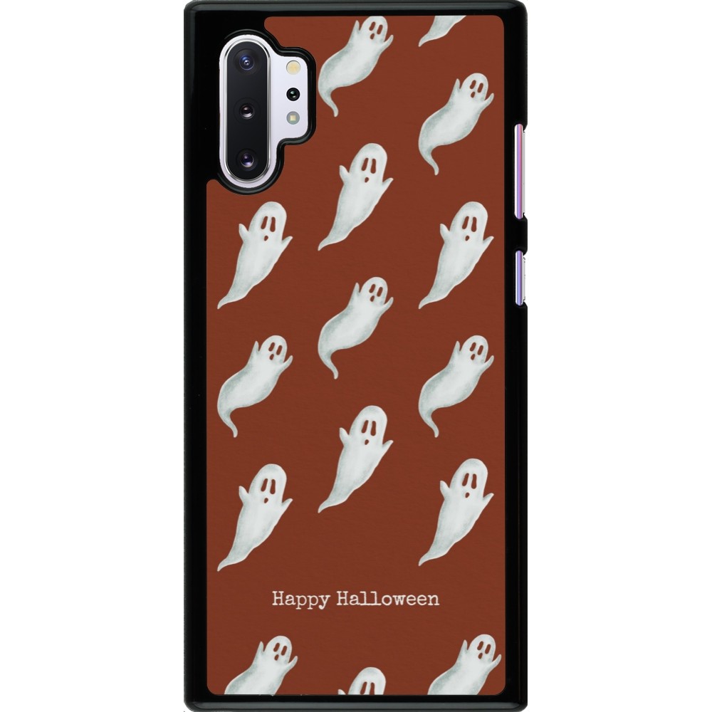 Samsung Galaxy Note 10+ Case Hülle - Halloween 2025 Pattern of ghosts