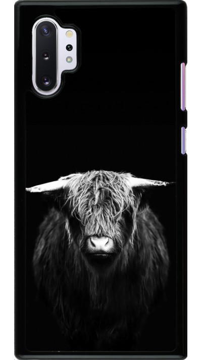 Samsung Galaxy Note 10+ Case Hülle - Highland calf black