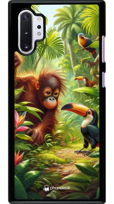 Samsung Galaxy Note 10+ Case Hülle - Tropischer Dschungel Tayrona