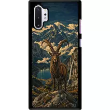 Coque Samsung Galaxy Note 10+ - Linocut Bouquetin