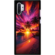 Samsung Galaxy Note 10+ Case Hülle - Malediven Abenddämmerung Glückseligkeit