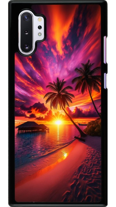 Samsung Galaxy Note 10+ Case Hülle - Malediven Abenddämmerung Glückseligkeit