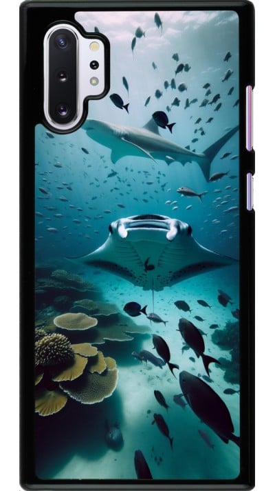 Samsung Galaxy Note 10+ Case Hülle - Manta Lagune Reinigung