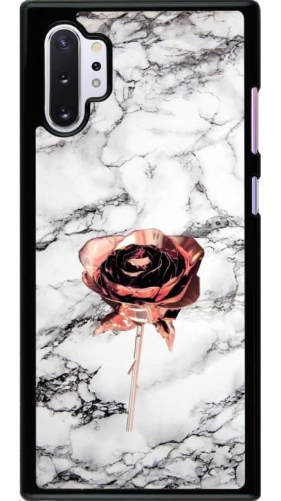Hülle Samsung Galaxy Note 10+ - Marble Rose Gold