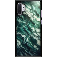 Samsung Galaxy Note 10+ Case Hülle - Majestätischer grüner Marmor