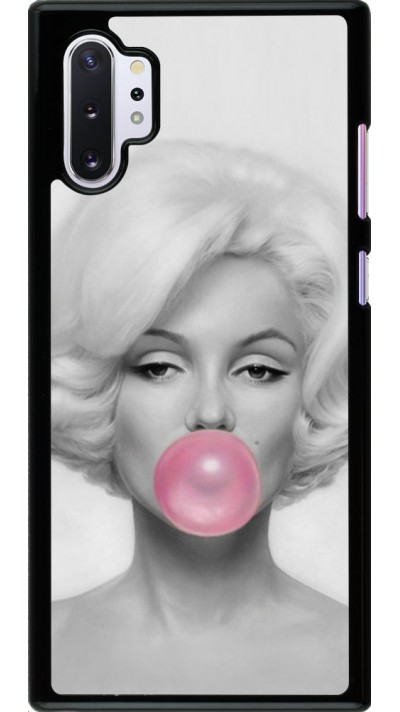 Hülle Samsung Galaxy Note 10+ - Marilyn Bubble