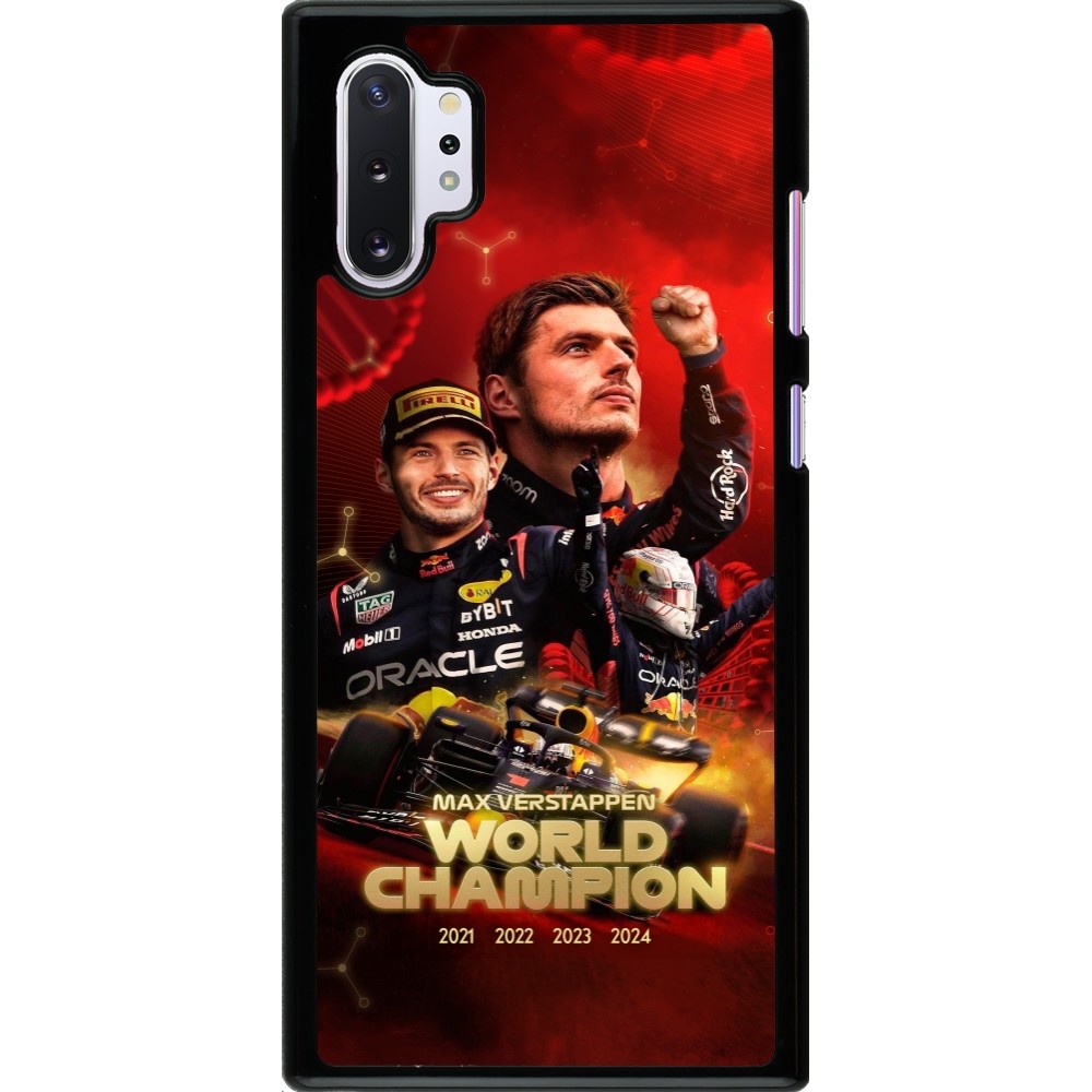 Samsung Galaxy Note 10+ Case Hülle - Max Verstappen Champion 2023