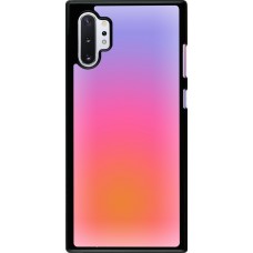 Samsung Galaxy Note 10+ Case Hülle - Orange Pink Blue Gradient