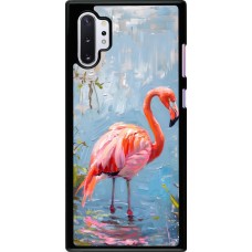 Samsung Galaxy Note 10+ Case Hülle - Paint Flamingo