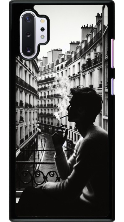 Samsung Galaxy Note 10+ Case Hülle - Parisian Smoker
