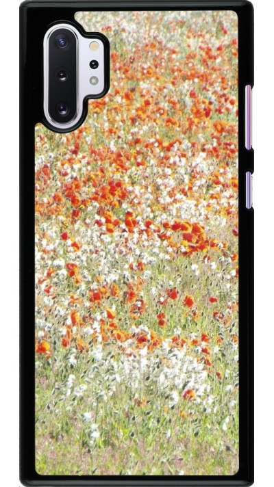 Coque Samsung Galaxy Note 10+ - Petites fleurs peinture