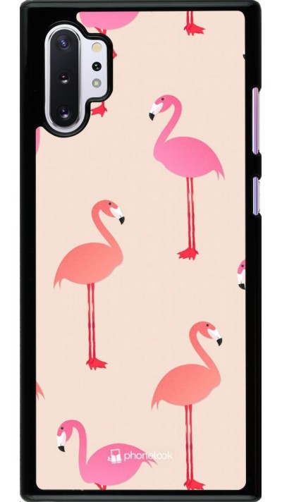 Coque Samsung Galaxy Note 10+ - Pink Flamingos Pattern