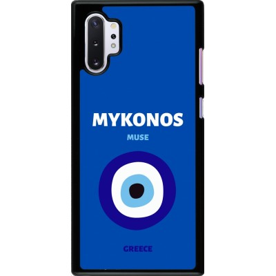 Samsung Galaxy Note 10+ Case Hülle - Pop Summer Destination Mykonos