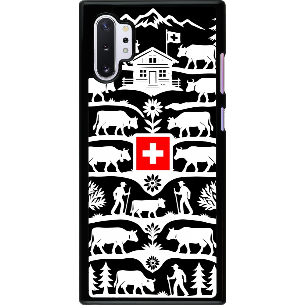 Samsung Galaxy Note 10+ Case Hülle - Poya Schweiz 3 schwarz