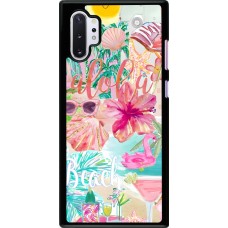 Coque Samsung Galaxy Note 10+ - Preppy Collage Aloha