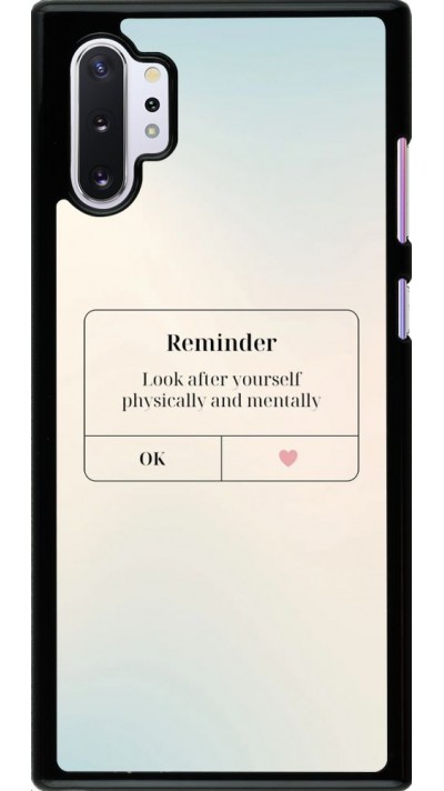 Coque Samsung Galaxy Note 10+ - Reminder Look after yourself