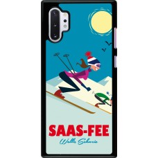 Samsung Galaxy Note 10+ Case Hülle - Saas-Fee Ski Downhill