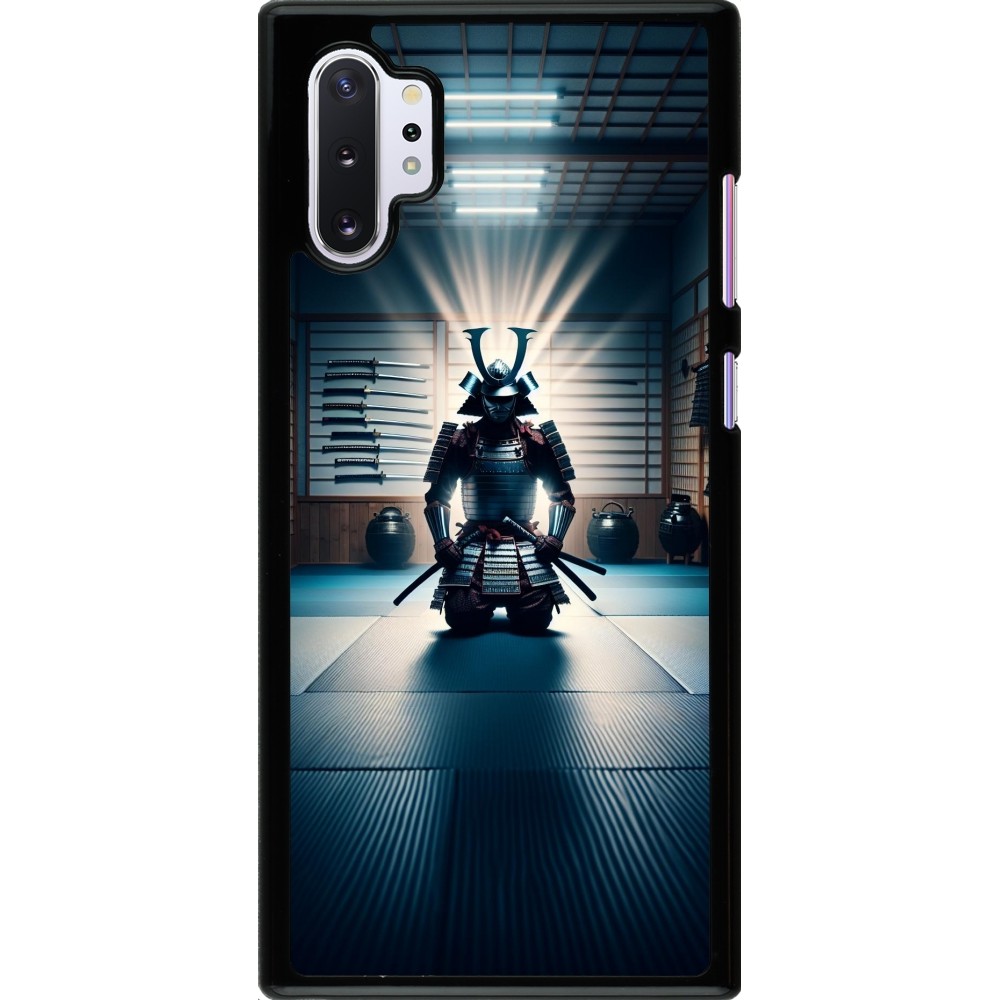 Samsung Galaxy Note 10+ Case Hülle - Samurai im Gebet