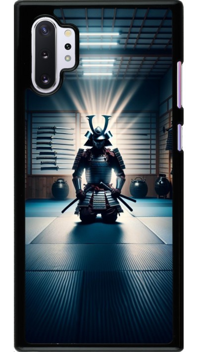 Samsung Galaxy Note 10+ Case Hülle - Samurai im Gebet