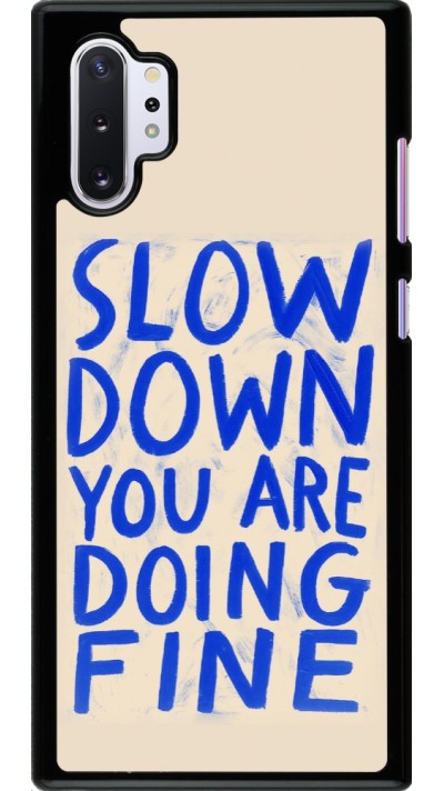 Samsung Galaxy Note 10+ Case Hülle - Slow down 2026