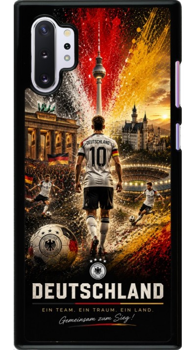 Coque Samsung Galaxy Note 10+ - Football Allemagne splash 2026