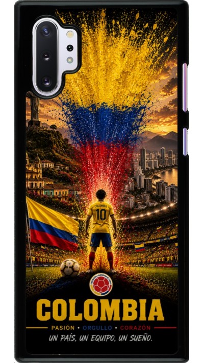 Coque Samsung Galaxy Note 10+ - Football Colombie splash 2026