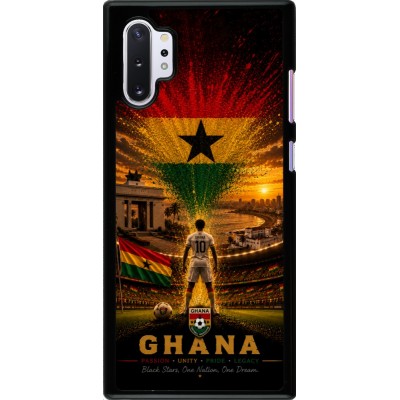 Samsung Galaxy Note 10+ Case Hülle - Fussball Ghana splash 2026