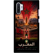 Samsung Galaxy Note 10+ Case Hülle - Fussball Marokko splash 2026