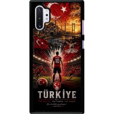 Samsung Galaxy Note 10+ Case Hülle - Fussball Türkei splash 2026