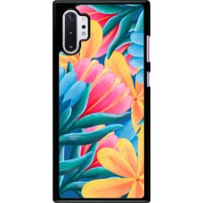 Samsung Galaxy Note 10+ Case Hülle - Spring 23 colorful flowers