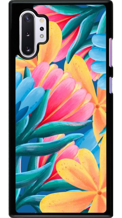 Coque Samsung Galaxy Note 10+ - Spring 23 colorful flowers