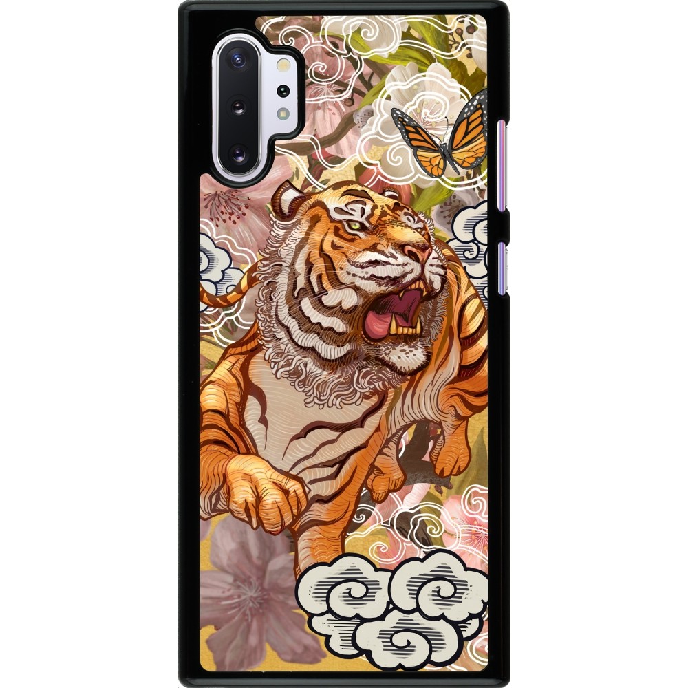 Samsung Galaxy Note 10+ Case Hülle - Spring 23 japanese tiger
