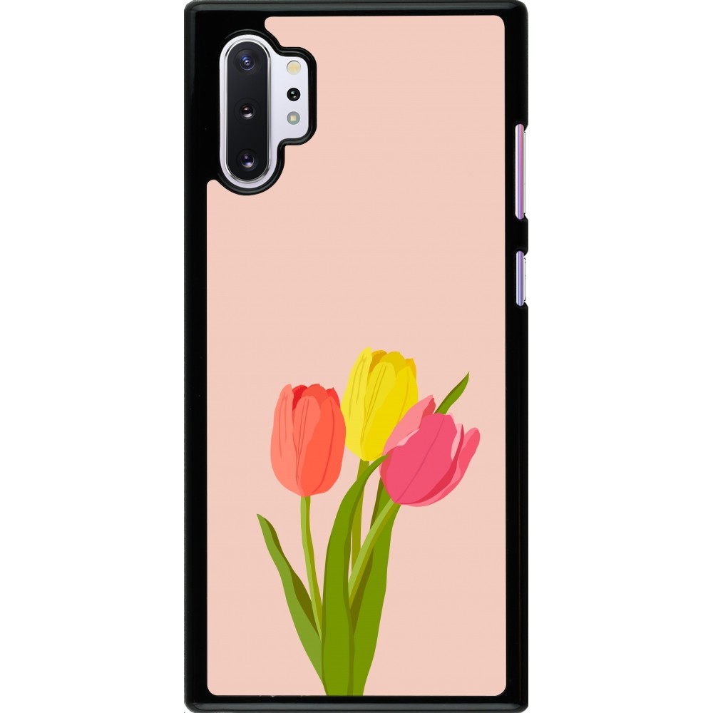 Samsung Galaxy Note 10+ Case Hülle - Spring 23 tulip trio