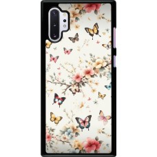 Samsung Galaxy Note 10+ Case Hülle - Frühling 25 Leichte Schmetterlinge