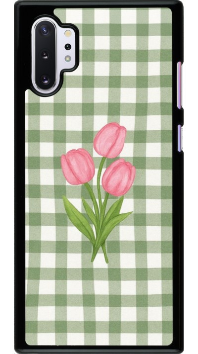 Coque Samsung Galaxy Note 10+ - Green vichy tulips Spring 2026