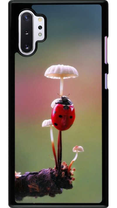 Coque Samsung Galaxy Note 10+ - Ladybird on a mushroom Spring 2026