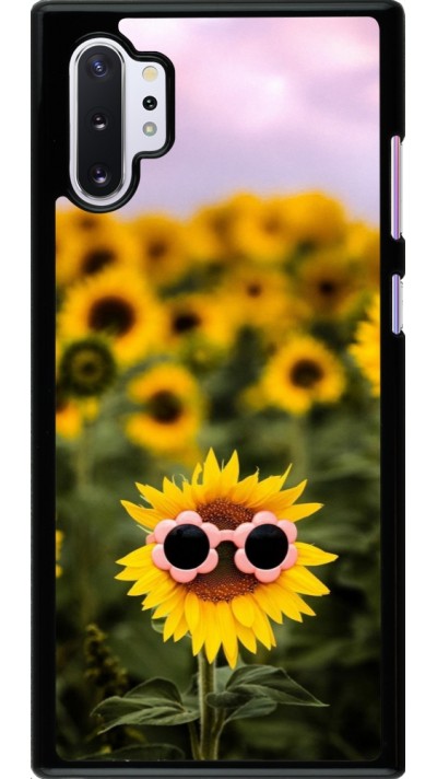 Coque Samsung Galaxy Note 10+ - Sunflower with glasses Spring 2026
