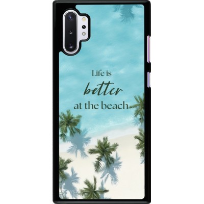 Samsung Galaxy Note 10+ Case Hülle - Summer 2025 Life is better at the beach
