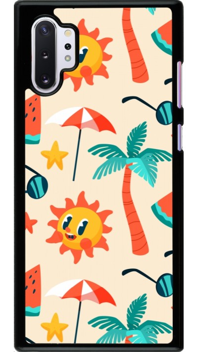 Coque Samsung Galaxy Note 10+ - Summer 2025 Pattern soleil